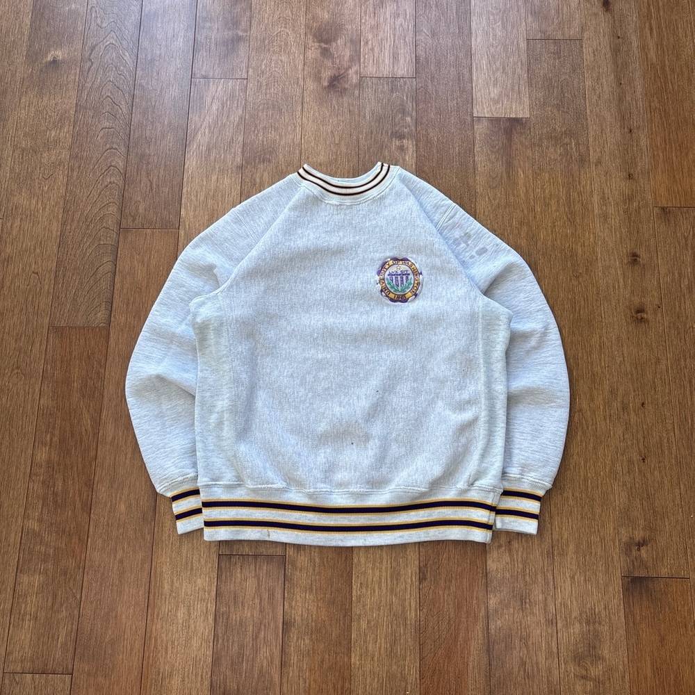 Vintage 80s University of Washington heavyweight crewneck